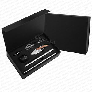 Cheerfast Factory Venta al por mayor Ice Chilling Stick High-End Acero inoxidable Wine Chiller Stick Juego <span class=keywords><strong>de</strong></span> regalo - Product Image 1