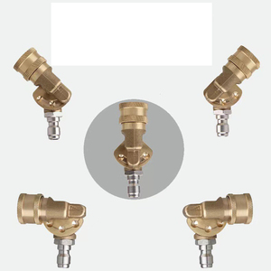 <span class=keywords><strong>Adaptateur</strong></span> pour <span class=keywords><strong>nettoyeur</strong></span> <span class=keywords><strong>haute</strong></span> <span class=keywords><strong>pression</strong></span> avec connecteur rapide 1/4 pouce et embout rotatif - Product Image 4