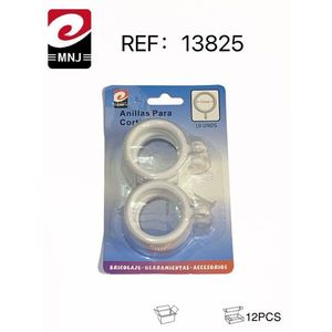 Anillas Para Cortina Plastic 33mm 10 Units For Curtains - Product Image 3
