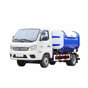 Camion benne basculante Foton Mini 4X2 LHD/RHD pour la collecte des déchets municipaux – Vente directe usine - Product Image 1