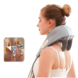 Masseur de cou électrique chauffant Shiatsu personnalisé Haoshufu avec ceinture de massage Shiatsu Fabriqué en Chine Retour et remplacement - Product Image 4