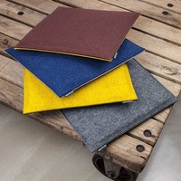 Coussins de siège ronds en polyester épais de 35 x 35 cm, 2 couleurs, style nordique, pour canapé, chaise de bureau, maison