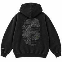 Sweat-shirt Homme 2026 OEM Personnalisé, Coupe Oversize Boxy, Grammage Lourd, Effet Délavé à l'Acide, Impression Sérigraphique, Streetwear, Manches Décontractées, Modèle Pull