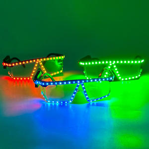 Nuovo Design di Halloween festa di natale cyberpunk luminoso luminoso luce fino a occhiali - Product Image 4