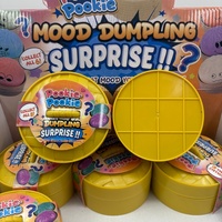 Jouet anti-stress collectible Mood Dumpling, boule souple à bulles avec expressions, pour soulager l'anxiété, pour tous les âges