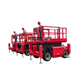 Plataformas Elevadoras de Tijera Autopropulsadas de 12 Metros con Motor Diésel Kubota de Alta Calidad con Certificación CE y EPA para Trabajos en Fábrica - Product Image 5