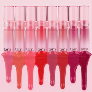 TAM BEAUTY JELLY PLUMPING LIP TINT 03 THE BERRY สีเบอร์รี่แดง ลิปทินท์ เคบิวตี้ เจลลี่ ลิปสติกเนื้อฉ่ำ สีติดทนนาน - Product Image 1