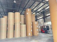 Factory Direct Price Customized Yellow Recycled Materials Roll Kraft Paper