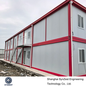 Casa <span class=keywords><strong>Prefabricada</strong></span> de Paneles Sándwich Personalizada de Primera Calidad, Sala de Estar, Oficina, Contenedor de Envío, Casa T K, Ahorro de Energía Verde - Product Image 2