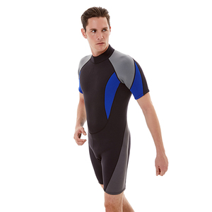 Divestar 3Mm Neopreen Heren Duikpak Lente Shorty Pak Met Rugrits Waterdichte Sportkleding - Product Image 3