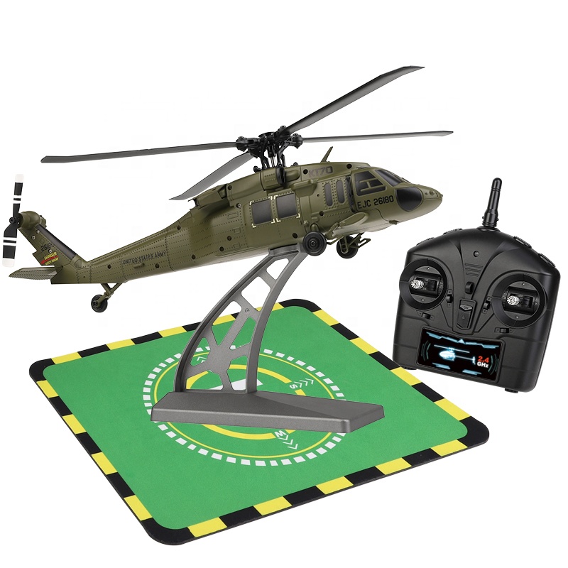Wltoys XK K170 UH-60L RC Helicopter | Brushless, 6-Axis Gyro
