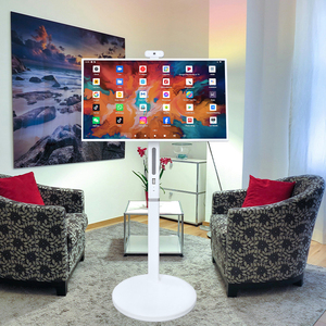 Nhà Máy Bán Hàng Trực Tiếp Android 32Inch Touchable Thông Minh TV Dài Thời Gian Làm Việc Pin Di Động Cảm Ứng Thông Minh Màn Hình Hiển Thị - Product Image 1