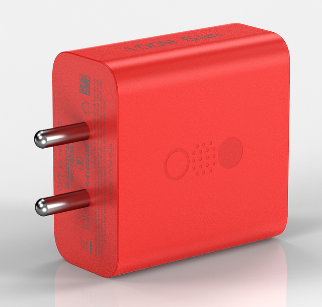 65W USB Type-C Dual Port Eco-Friendly Universal Wall Adapter 100W Output Power PD 3.0 QC3.0 5V/3A Fireproof Laptop Overvoltage