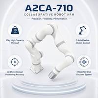 A2CA-710 Brazo Robótico Colaborativo de 7 Ejes, Carga Útil de 10 kg, Alcance de 761.5 mm, Aleación de Aluminio, DC48V 240W, Cobot de 7-DOF para Uso Industrial/Doméstico