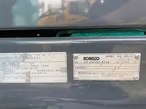 Kobelco 75, yüzde doksan düşük fiyat ve yüksek kalite kullanılmış ekskavatör yeni Isuzu motoru sağlanan Kawasaki Kubota 31 Hp motor 7500