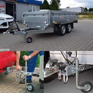 <span class=keywords><strong>Attelage</strong></span> de remorque avec frein de surcharge 2700 kg, boule de 50 mm |   Système de freinage à inertie |   Attache de remorque robuste pour remorque lourde - Product Image 6