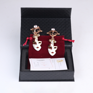 작은 마스크가있는 QKKQ 매력 젖꼭지 클램프 BDSM 젖꼭지 펜던트 섹시 란제리 젖꼭지 쥬얼리 섹스 토이 여성용 - Product Image 3