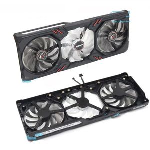 87mm FDC10H12S9-C <span class=keywords><strong>RX6900XT</strong></span> GPU Refroidisseur Pour Asrock <span class=keywords><strong>AMD</strong></span> <span class=keywords><strong>Radeon</strong></span> RX 6600 6700 6800 6900 XT Fantôme Gaming Graphique Graphique Ventilateur - Product Image 1