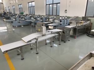 Chaîne de production de pâtisserie entièrement personnalisée pour la fabrication de gâteaux au lait, avec extrusion, découpe, étalage de sésame et collecte - Product Image 6