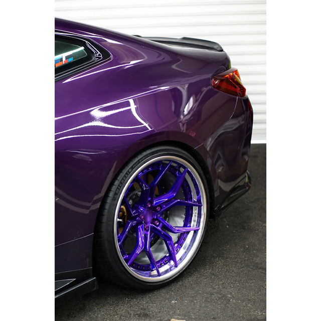 EZW Custom Forged Racing Car Wheel 2-Piece Deep Dish Concave 5x114.3/5x120/5x112 Alloy Wheels 18-23 Inch Rim Aluminum 4 Pieces