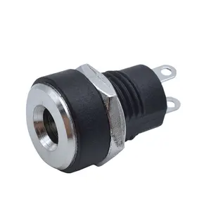 0.3A 50โวลต์DC Power SocketสำหรับUsbบอร์ดDc Connector DC022B 2ขาDC Socketพร้อมสกรู