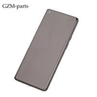 Cadre d'affichage à écran LCD + ensemble de numériseur d'écran tactile avec cadre pour One Plus 8 Pro