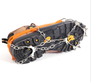 Crampons antidérapants en silicone à 10 dents pour glace et neige, vente en gros d'usine - Product Image 6