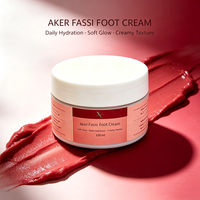 Crème de Soin des Pieds OEM/ODM avec Crème Réparatrice Aker Fassi pour les Pieds, Hydratante et Exfoliante
