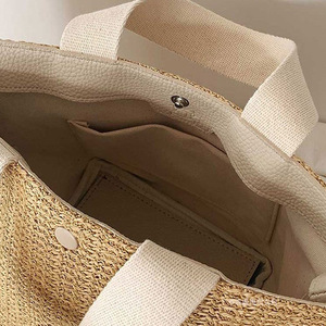 Borse da Spiaggia Estive per Donna, Vendita Diretta dalla Fabbrica, Borse in Paglia di Alta Qualità, Accessori Femminili - Product Image 5