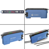 Amplificateur numérique intelligent à affichage numérique avec capteur à fibre optique Chanko CX6 à performance stable et anti-interférence