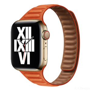 Tschick <span class=keywords><strong>Loop</strong></span> kulit ramping kualitas tinggi untuk Apple Watch Band 46 42mm gelang magnet Iwatch Seri 7 Se 6 8 9 10 Ultra <span class=keywords><strong>2</strong></span> tali - Product Image 6