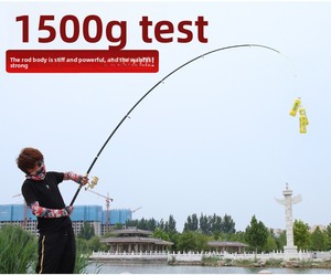 Nhà Sản Xuất Chất Lượng Cao Sợi Thủy Tinh Quay Rod 2.4M Siêu Ánh Sáng 5 6 7 Phần Kính Thiên Văn Dài Xử Lý Sợi Thủy Tinh Cần Câu - Product Image 6