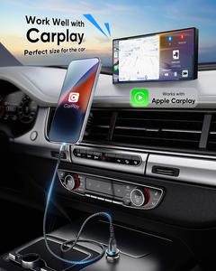 Cable de Datos USB de Carga Rápida SUNGUY, Ecológico, de Nailon Trenzado, Tipo A a Tipo C, para Teléfono Móvil y Uso en Automóvil - Product Image 4