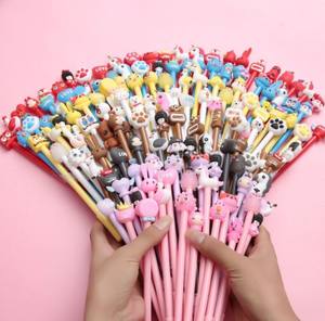 Bolígrafo de Gel coreano de 0,5mm, suministros escolares, fabricante de cartón, pluma Kawaii - Product Image 3