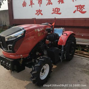 Tracteur agricole 504 roues motrices 50 CV 4x4, économe en énergie, couleur rouge, transmission par engrenages - Product Image 4