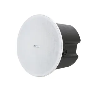 Rimless ABS SIP PA System 6.5 Inch 50W 2 Way Active Ceiling Speaker With Back Dome