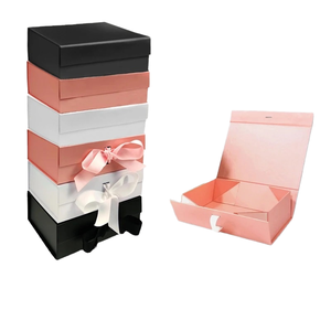 Cajas de Cartón Rígido Personalizadas 2026, Reciclables, con Forro de Esponja, Cierre Magnético, Laminación Brillante, Logotipo Personalizado, Marca YUSHENG - Product Image 1