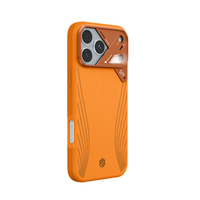 Étui de téléphone en cuir artificiel, dissipation thermique, antichoc, pour iPhone 14-17, fabricant OEM ODM Chine