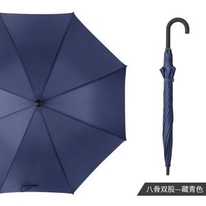 Parapluie de voyage droit à poignée noire, entièrement automatique, en tissu imperméable, 100 cm – Offre spéciale - Product Image 5