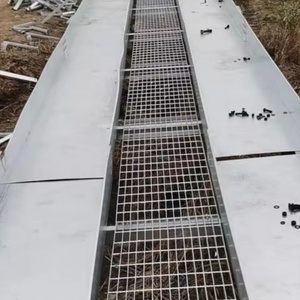 Grille en acier durable de haute qualité, couvercle de drainage de tranchée, galvanisé à chaud, anti-corrosion, taille personnalisable - Product Image 5