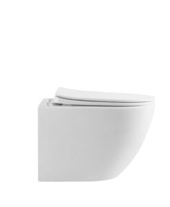 Inodoro <span class=keywords><strong>de</strong></span> Cerámica Suspendido en Pared, con Descarga <span class=keywords><strong>de</strong></span> Tornado <span class=keywords><strong>de</strong></span> <span class=keywords><strong>Concreto</strong></span> y Fácil Limpieza, para Baños o Proyectos Hoteleros, Gran Venta - Product Image 5