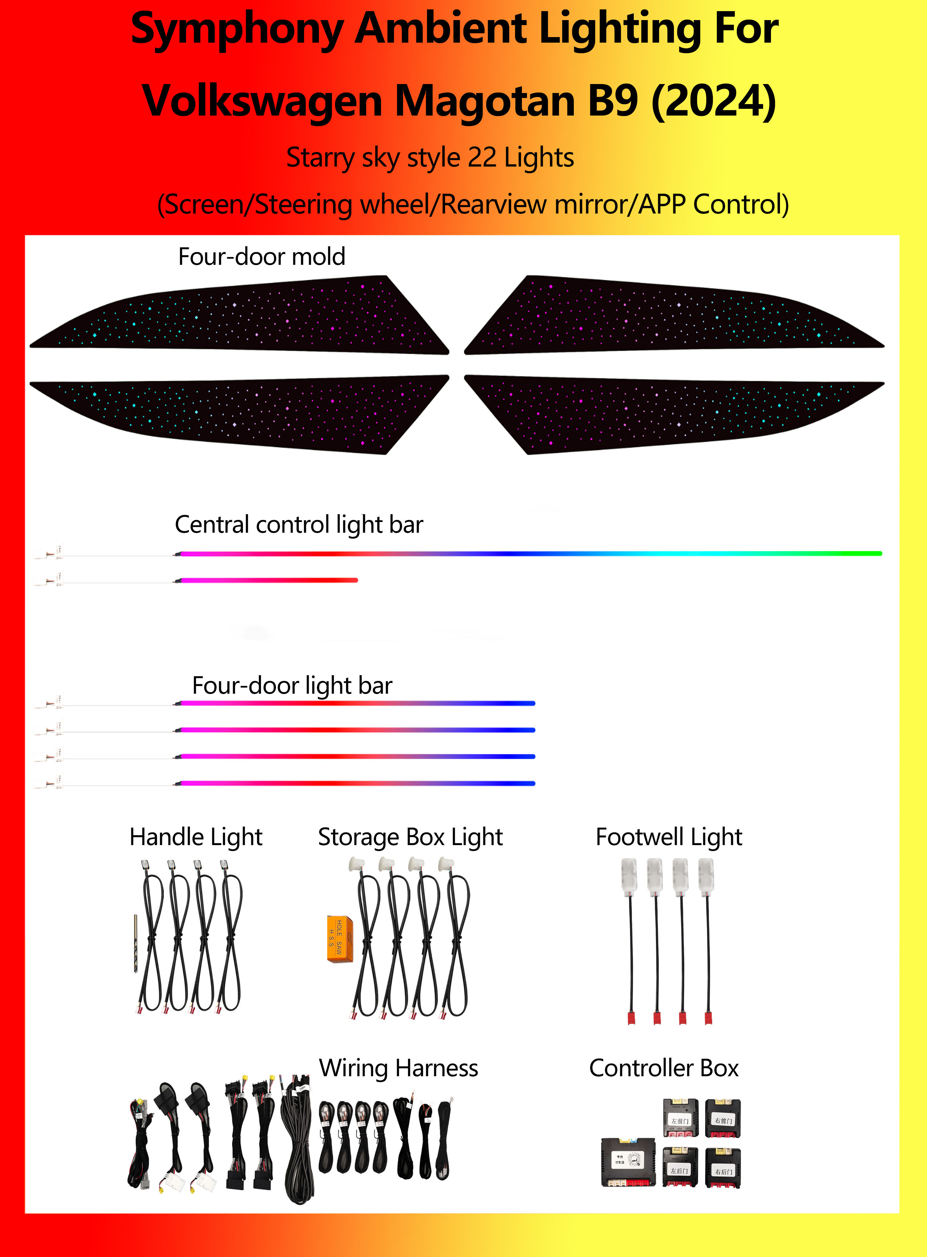 โฟล์คสวาเกน แมโกตัน B9 สตาร์รี่ สกาย ซิมโฟนี 22 ไลท์