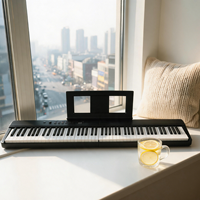 Clavier de piano numérique portable Beisite S-280, 88 touches, léger, avec haut-parleur intégré et étui