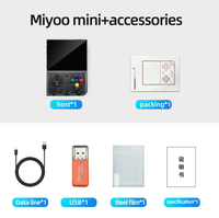 Console de jeu vidéo portable Miyoo Mini Plus avec écran IPS de 3,5 pouces, batterie longue durée de 3000 mAh