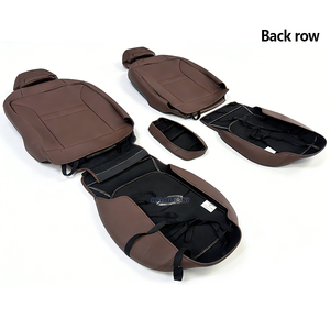 Housse de siège de voiture sur mesure en cuir véritable de haute qualité pour Toyota RAV4, respirante, imperméable et avec ventilation - Product Image 4