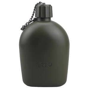 Free sample Hot Selling Portable Outdoor 1L Aluminum Water Canteen Set with <b>Lunch</b> Box Cover Lid & Storage <b>Bag</b> for Camping Hiking - Product Image 3