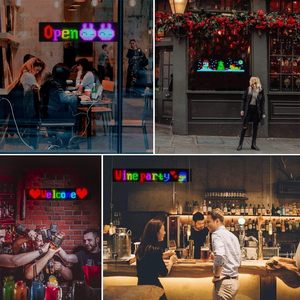 16*64 pixel Bluetooth app điều khiển <span class=keywords><strong>LED</strong></span> Sign IP65 không thấm nước hiển thị linh hoạt streen cho xe tải mắt & khách sạn bar cafe quảng cáo - Product Image 5
