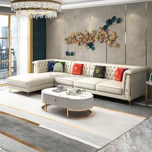북유럽 리셉션 방문자 스테인레스 스틸 4 인승 로비 단면 sofabed 소파 정액 침대 디자이너 소파 이탈리아 현대