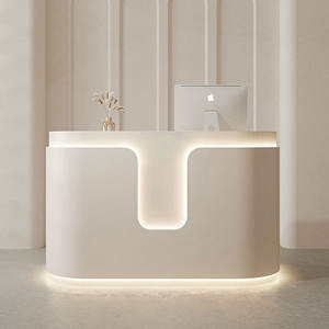 Bureaux de réception modernes en bois massif, écologiques et durables pour les magasins de vêtements, les salons de beauté, les salons de coiffure et les espaces commerciaux - Product Image 2