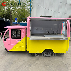 Sự thật thực phẩm xe tải Snack Máy đăng ký hợp pháp bánh mì Cookie Hãng sản xuất thương mại thực phẩm ăn nhẹ xe tải thực phẩm di động Trailer - Product Image 4